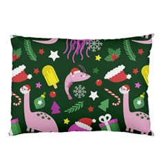 Colorful Funny Christmas Pattern Pillow Case (two Sides) by Semog4