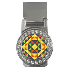 Background Geometric Color Money Clips (cz)  by Semog4