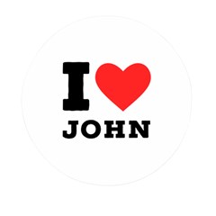 I Love John Mini Round Pill Box (pack Of 3) by ilovewhateva