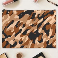 Abstract Camouflage Pattern Cosmetic Bag (xxxl) by Jack14