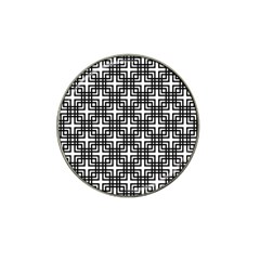 Pattern-vector-halftone-wallpaper Hat Clip Ball Marker (4 Pack) by Semog4