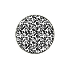 Soft-pattern-repeat-monochrome Hat Clip Ball Marker (10 Pack) by Semog4