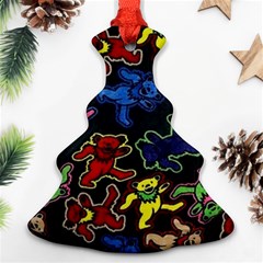 Grateful Dead Pattern Ornament (christmas Tree)  by Semog4