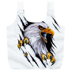 Eagle Full Print Recycle Bag (xl) by Salman4z