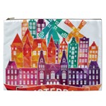 Vector Graphics Amsterdam Silhouette Cosmetic Bag (XXL) Front