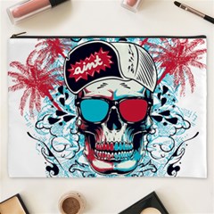 That Cool Graffiti Skull Cosmetic Bag (xxxl) by Salman4z