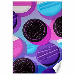 Cookies Chocolate Cookies Sweets Snacks Baked Goods Canvas 24  X 36  by Jancukart