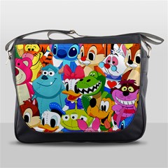 Illustration Cartoon Character Animal Cute Messenger Bag by Sudheng