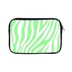 Green Zebra Vibes Animal Print  Apple Ipad Mini Zipper Cases by ConteMonfrey