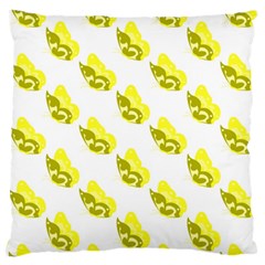 Yellow Butterflies On Their Own Way Standard Premium Plush Fleece Cushion Case (one Side) by ConteMonfrey