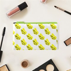 Yellow Butterflies On Their Own Way Cosmetic Bag (xs) by ConteMonfrey