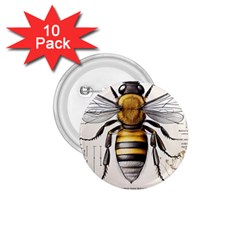 Bee Beekeeping 1 75  Buttons (10 Pack) by Simbadda