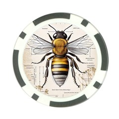 Bee Beekeeping Poker Chip Card Guard (10 Pack) by Simbadda