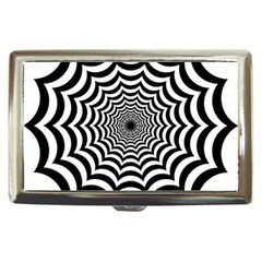 Spider Web Hypnotic Cigarette Money Case by Amaryn4rt