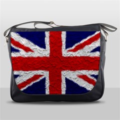 Union Jack Flag National Country Messenger Bag by Celenk