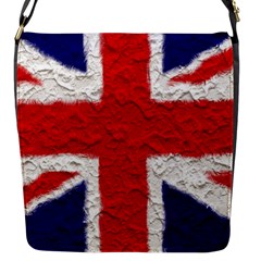 Union Jack Flag National Country Flap Closure Messenger Bag (s) by Celenk