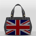 Union Jack Flag British Flag Oversize Office Handbag (2 Sides) Front