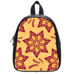 Flower Mandala Template Sketch Drawing Art School Bag (small) by Uceng