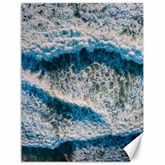 Waves Wave Nature Beach Canvas 18  X 24  by Salman4z