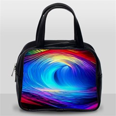 Art Fantasy Painting Colorful Pattern Design Classic Handbag (one Side) by Ravend