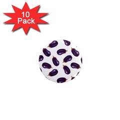 Eggplant 1  Mini Magnet (10 Pack)  by SychEva