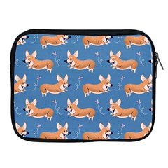 Corgi Patterns Apple Ipad 2/3/4 Zipper Cases by Salman4z