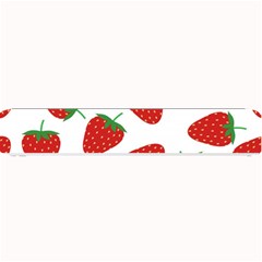 Seamless Pattern Fresh Strawberry Small Bar Mat by Salman4z