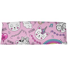 Beautiful-cute-animals-pattern-pink Body Pillow Case (dakimakura) by Salman4z