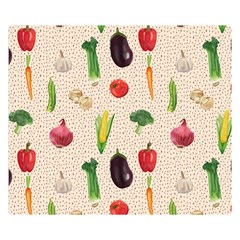 Vegetables Premium Plush Fleece Blanket (small) by SychEva