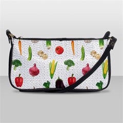 Vegetable Shoulder Clutch Bag by SychEva