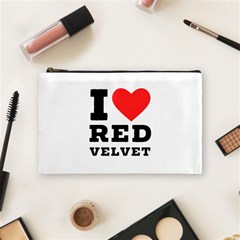 I Love Red Velvet Cosmetic Bag (medium) by ilovewhateva