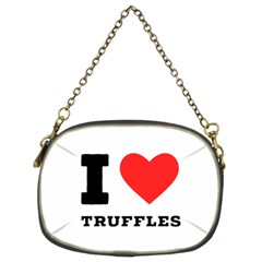 I Love Truffles Chain Purse (two Sides) by ilovewhateva