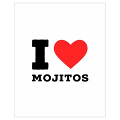 I Love Mojitos  Drawstring Bag (small) by ilovewhateva