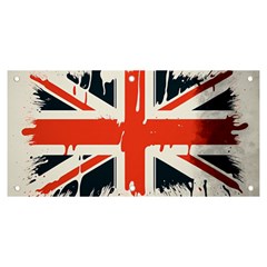 Union Jack England Uk United Kingdom London Banner And Sign 6  X 3  by Ravend