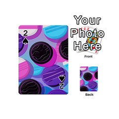 Cookies Chocolate Cookies Sweets Snacks Baked Goods Playing Cards 54 Designs (mini) by Ravend