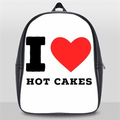 I Love Hot Cakes School Bag (large) by ilovewhateva