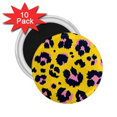 Leopard-print-seamless-pattern 2 25  Magnets (10 Pack)  by Salman4z