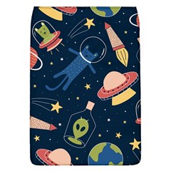 Seamless-pattern-with-funny-aliens-cat-galaxy Removable Flap Cover (l) by Salman4z