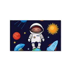 Boy-spaceman-space-rocket-ufo-planets-stars Sticker Rectangular (100 Pack) by Salman4z