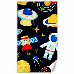 Space Seamless Pattern Canvas 40  X 72  by Salman4z