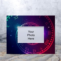 Time-machine White Tabletop Photo Frame 4 x6  by Salman4z