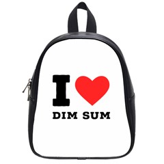 I Love Dim Sum School Bag (small) by ilovewhateva