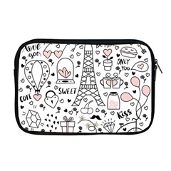 Big-collection-with-hand-drawn-objects-valentines-day Apple Macbook Pro 17  Zipper Case by Salman4z