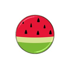 Watermelon Fruit Food Healthy Vitamins Nutrition Hat Clip Ball Marker (4 Pack) by pakminggu