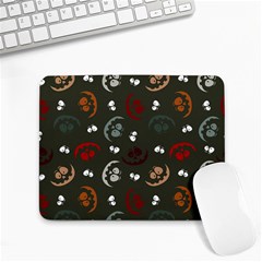 Art Halloween Pattern Creepy Design Digital Papers Small Mousepad by pakminggu