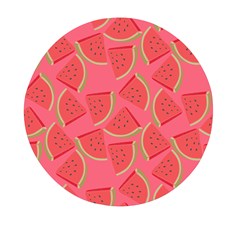 Watermelon Background Watermelon Wallpaper Mini Round Pill Box (pack Of 5) by pakminggu