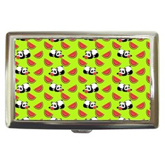 Watermelon Panda Background Wallpaper Cigarette Money Case by pakminggu