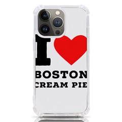 I Love Boston Cream Pie Iphone 13 Pro Tpu Uv Print Case by ilovewhateva