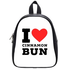 I Love Cinnamon Bun School Bag (small) by ilovewhateva