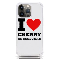 I Love Cherry Cheesecake Iphone 13 Pro Tpu Uv Print Case by ilovewhateva